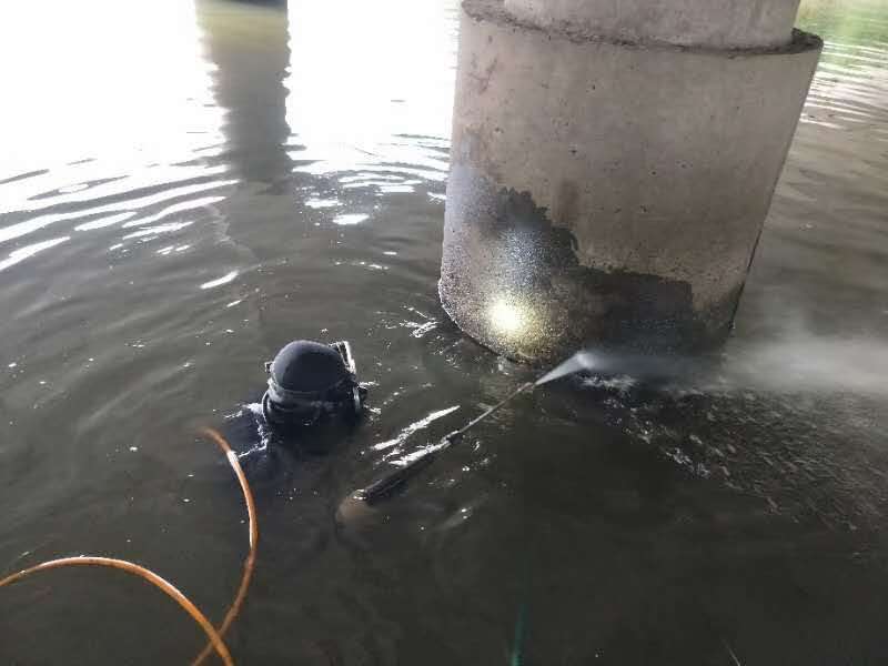 雨城桥墩套筒加固